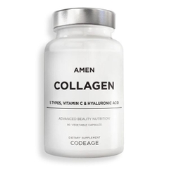 Viên uống Amen Collagen Codeage hỗ trợ da căng bóng, đàn hồi, mờ nám tàn nhang, đẩy lùi lão hóa 90 viên
