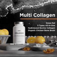 Viên uống Amen Collagen Codeage hỗ trợ da căng bóng, đàn hồi, mờ nám tàn nhang, đẩy lùi lão hóa 90 viên