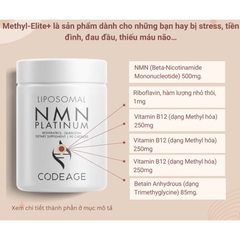 Viên uống chống lão hóa da Codeage Liposomal NMN 90 viên
