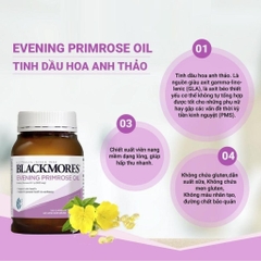 Tinh dầu hoa anh thảo – Blackmores Evening Primrose 190 viên-úc