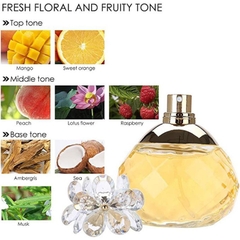 Nước hoa nữ 60ml [HAPPY FLOWER], Nước hoa nam cao cấp - Mùi hương quyến rũ, Sang trọng