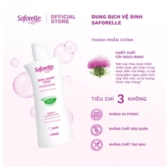 Dung dịch vệ sinh phụ nữ Saforelle Pháp- 250ml-pháp