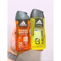 Dầu gội sữa tắm sữa rửa mặt Adidas 3 trong 1 tắm gội toàn thân 400ml Châu Âu