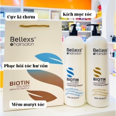 CẶP DẦU GỘI XẢ CAO CẤP - Bellexs BIOTIN-anh
