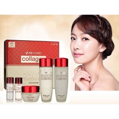Bộ Dưỡng Da Collagen 3W Clinic -đỏ-hàn