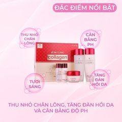 Bộ Dưỡng Da Collagen 3W Clinic -đỏ-hàn