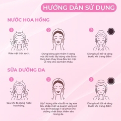 Bộ Dưỡng Da Collagen 3W Clinic -đỏ-hàn
