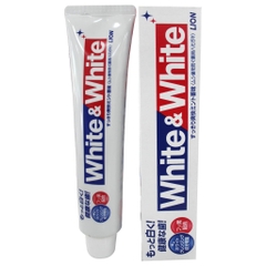 Kem đánh răng WHITE & WHITE LION NHẬT BẢN
