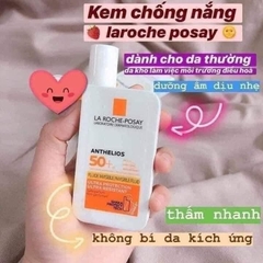Kem chống nắng La Rocher 50+ chai - vạch vàng da khô-pháp