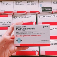 Thuốc nhỏ mắt phục hồi thị lực Sancoba Nhật bản- HỘP-nhật