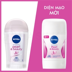 Sáp n‎găn mùi nữ‪ NIVEA Pearl & Beauty​ Ngọc trai - Lăn‪ nách