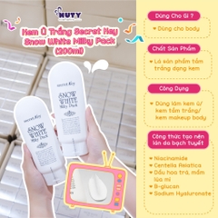 Kem Lên Tone Body - Snow white chai-hàn