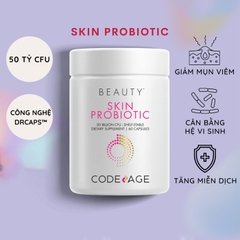 Viên uống bổ sung lợi khuẩn cho da Codeage Beauty Skin Probiotic 60 viên