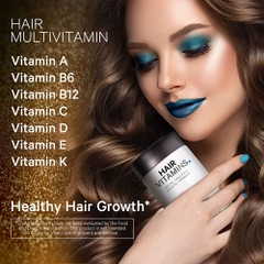Viên uống kích thích mọc tóc, ngăn ngừa rụng tóc Codeage Hair Vitamins 120 viên