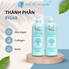 CẶP DẦU GỘI XẢ CÔNG TY- BIOTIN COLLAGEN 500ml -MẪU MỚI 4 MÀU -Ý