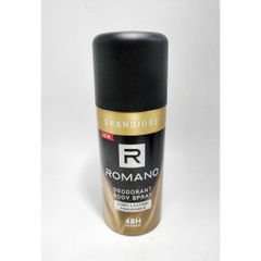 Xịt khử mùi toàn thân Romano 150ml