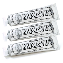Kem Đánh Răng Marvis Whitening Mint 85ml - MÀU BẠC-Ý