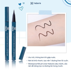 Dạ kẻ mắt Habaria màu đen-TQ