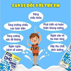 Viên uống canxi DHC-nhật