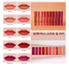 Son kem lì 3CE Velvet Lip Tint-hàn
