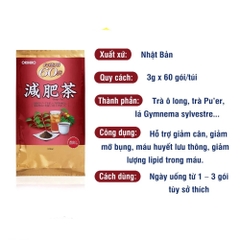 Trà Giảm Mỡ Bụng Nhật Bản Genpi Tea Orihiro 60 gói