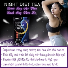 Trà giảm cân Orihiro Night Diet Tea 20 gói-nhật