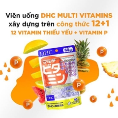 Viên uống DHC - Bổ sung Vitamin tổng hợp 60 viên-nhật