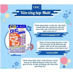 Viên uống DHC - Bổ sung Vitamin tổng hợp 60 viên-nhật