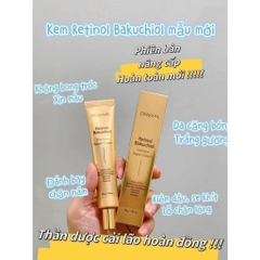 kem retinol bakuchiol mẫu mới -MÀU VÀNG-hàn