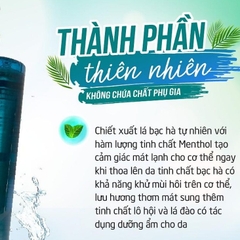 Sữa tắm nam Pharmaact Cool Body Soap 550ml - Bạc hà mát lạnh sạch nhẹ dịu da-nhật