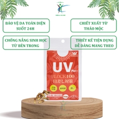 Viên Uống Chống Nắng Nhật Bản - UV PLUS BLOCK 100 (45 viên)