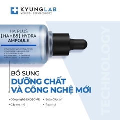 Serum HA B5 KyungLab Hydra Ampoule cấp ẩm cấp nước căng bóng sáng da 50ML