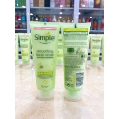 Tẩy Da Chết Simple Kind To Skind Smoothing Facial Scrub - 75ml