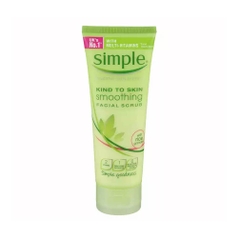 Tẩy Da Chết Simple Kind To Skind Smoothing Facial Scrub - 75ml