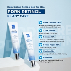 Kem Retinol K Lady Care 0.5% - 30ml ( màu trắng xanh)-hàn