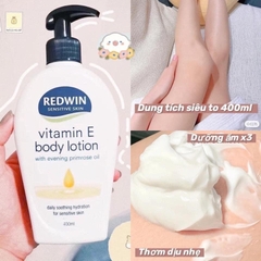 Kem dưỡng ẩm Body VITAMIN E ÚC Dạng Vòi - 400ml-úc