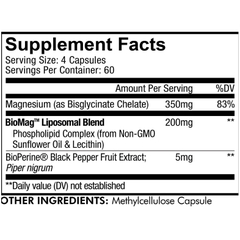Viên uống bổ sung Magie - Codeage Liposomal Magnesium Glycinate 240v