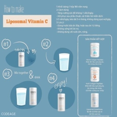 Viên uống vitamin C giúp tăng cường miễn dịch, chống oxy hóa CodeAge Vitamins Liposomal Vitamin C+ 180 viên