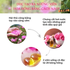 Viên Uống DHA Hoa Hồng Thơm Cơ Thể Nhật Bản