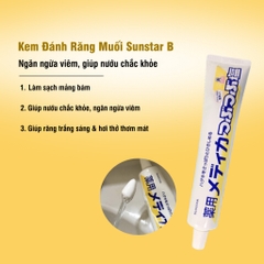 Kem đánh răng muối Sunstar 170g Nhật Bản-nhật