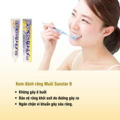Kem đánh răng muối Sunstar 170g Nhật Bản-nhật