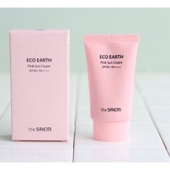 Kem Chống Nắng The Saem - màu hồng 50ml-HÀN