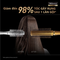 Combo Dầu Gội, Dầu Xả TRESemmé Keratin Smooth Keratinbond+ Cho Tóc Khô Xơ Rối Vào Nếp Suôn Mượt 640g,620g-THÁI LAN