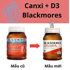 Viên uống Blackmores Bone Health Total Calcium Magnesium + D3 200viên-úc