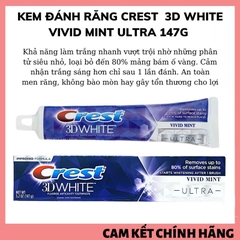 KEM ĐÁNH RĂNG 3D WHITE CREST-mỹ