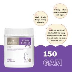 Bột tăng chiều cao Lysine Bio Island 150mg-úc
