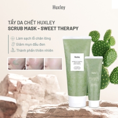 Tẩy tế bào chết cho da mịn màng sạch sâu Huxley Scrub Mask Deluxe