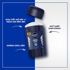 Sáp n‎găn mùi nữ‪ NIVEA Pearl & Beauty​ Ngọc trai - Lăn‪ nách