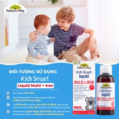 Vitamin tỗng hợp & sắt Nature 's W ay 200ml(  1 tuổi +)