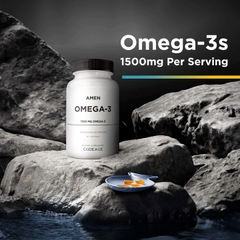 Viên Uống Dầu Cá Codeage Amen Omega-3 Tăng Cường Sức Khỏe, Đẹp Da 90 viên - beaute.superfood